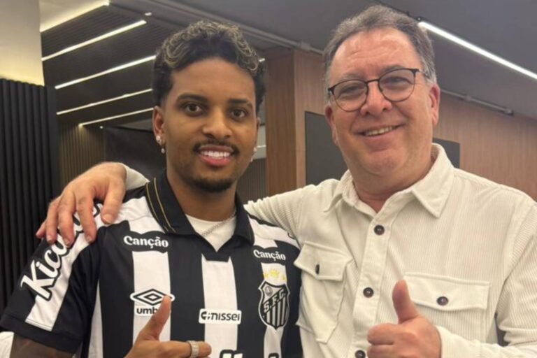El 'amuleto' Rodrygo acompaña a Neymar en la victoria del Santos