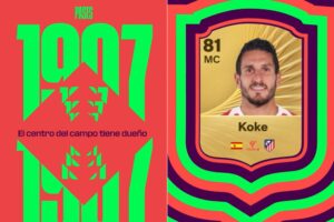 Application LaLiga Season Recap sur un smartphone