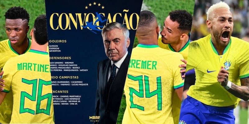 Mondial : Ancelotti convoque ses Brésiliens