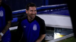 Lionel Messi maillot Argentine Coupe du monde