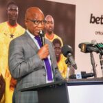 Mark Addo vice-président GFA et logo betPawa