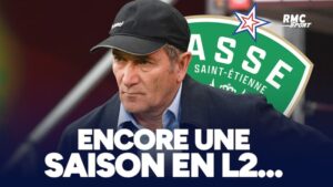 Philippe Montanier après la défaite de Saint-Étienne