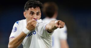 Joueurs de Tigre célébrant un but en Copa Sudamericana