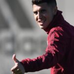 Exequiel Palacios jouant pour le Bayer Leverkusen