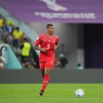 Équipe de Suisse célébrant un but Coupe du Monde