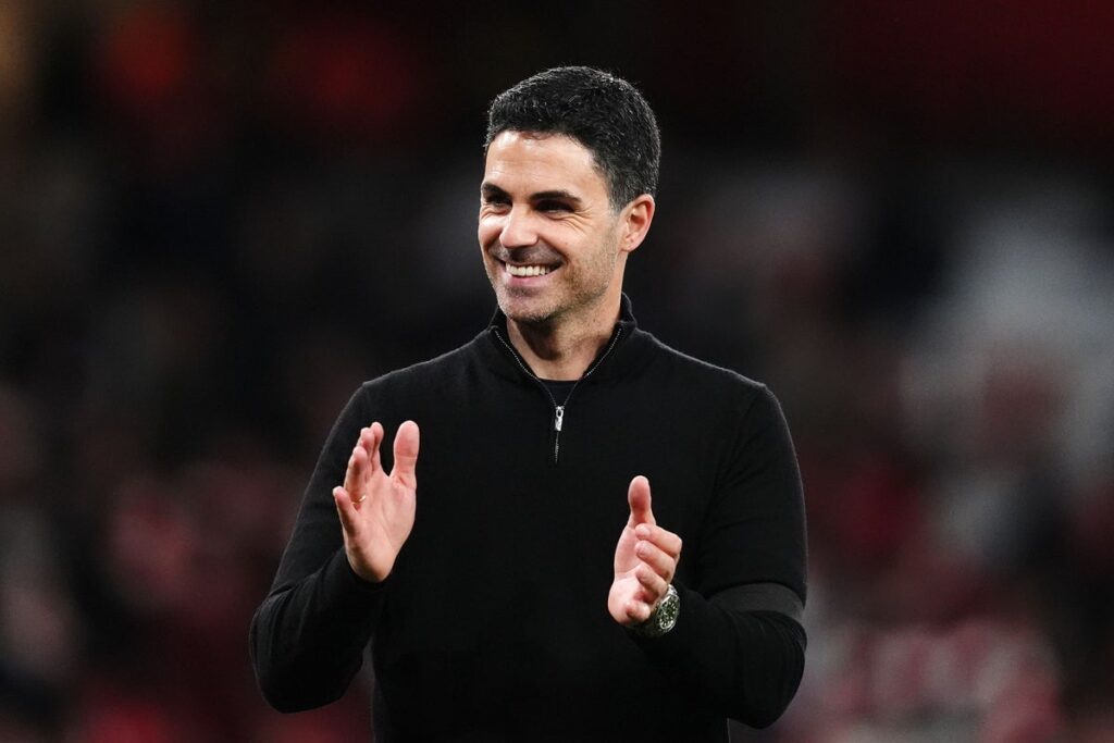Arteta, fan de Bournemouth pour rire.