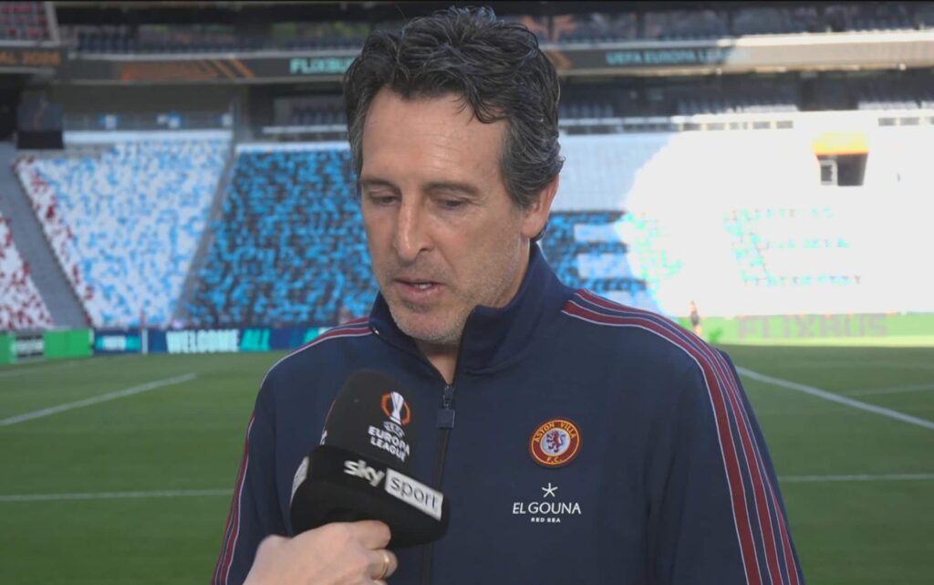 Aston Villa : Emery Savoure le Moment