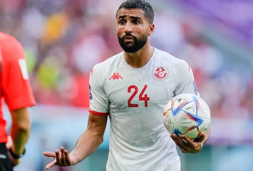 Ali Abdi sous le maillot de la Tunisie