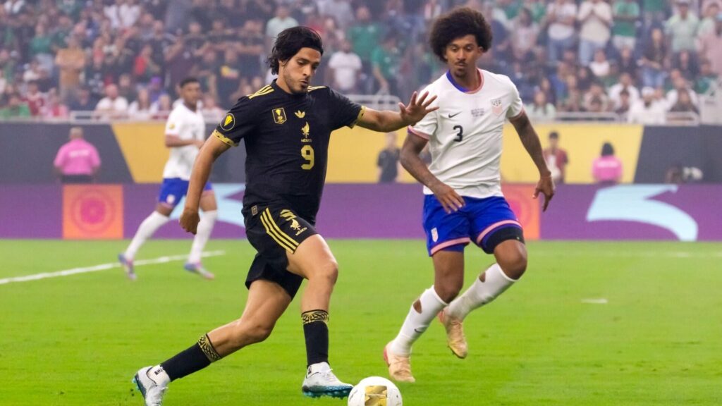 Logo FIFA World Cup 2026 sur fond de stade
