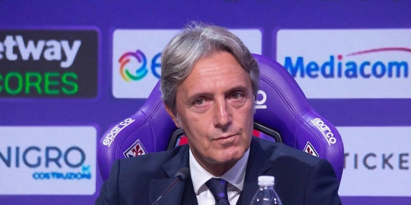 Rocco Commisso et le directeur général Ferrari de la Fiorentina