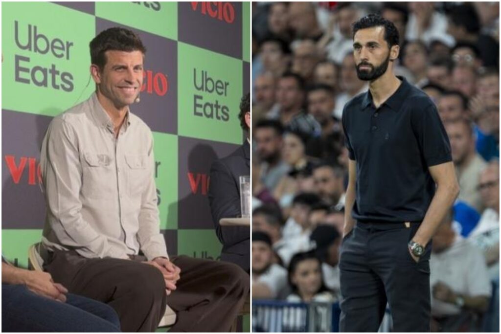 Piqué et Arbeloa s'affrontant dans un Classico tendu