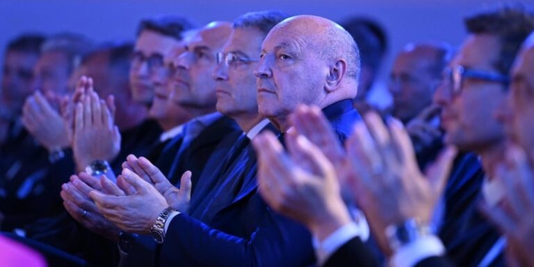 Giuseppe Marotta, directeur général de l'Inter Milan