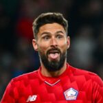 Giroud maillot LOSC signature