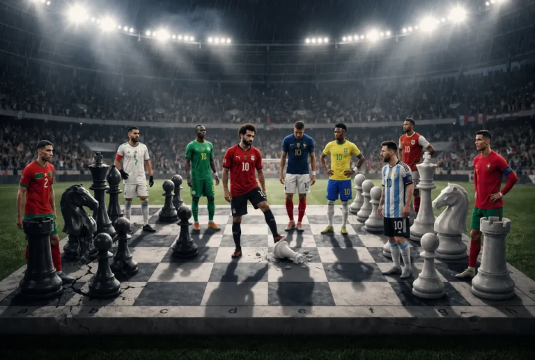 Équipes africaines Mondial 2026 en action sur un terrain de football