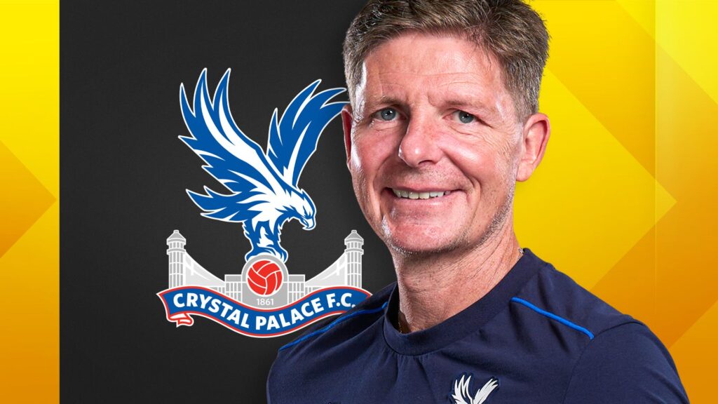 Oliver Glasner sur le banc de Crystal Palace
