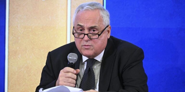 Lotito conférence presse Reggina