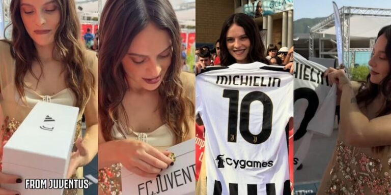 Federica Michielin passion Juventus Del Piero documentaire