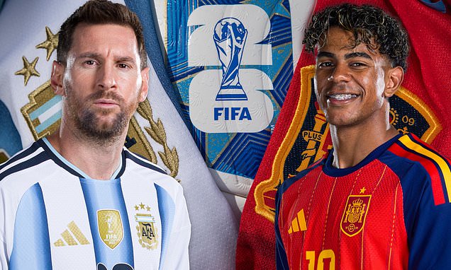 الأرجنتين أم إسبانيا؟ خبراء رياضة ديلي ميل يتوقعون من سيفوز بنهائي كأس العالم بين ليونيل ميسي ولامين يامال…