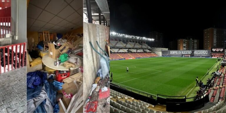 Stade Vallecas en travaux d'urgence avant le début de la Liga
