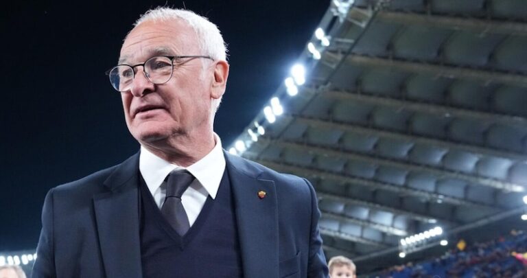 Claudio Ranieri lors de sa présentation comme sélectionneur de l'Italie