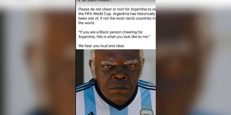 Samuel L. Jackson accusant l'Argentine de racisme sur les réseaux sociaux après la finale du Mondial 2026