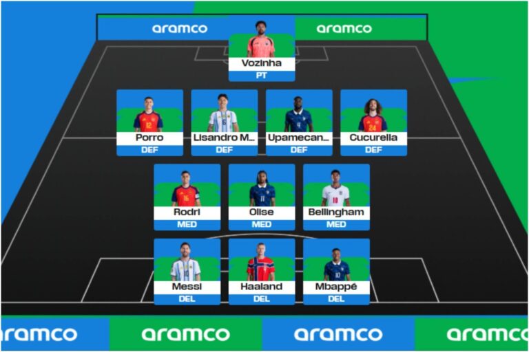 Porro, Cucurella y Rodri en el once ideal del Mundial