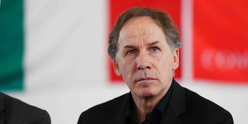 Franco Baresi, légende de l'AC Milan, lors d'un événement officiel.