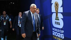 Président AFA Claudio Tapia aéroport New York FBI Coupe du monde 2026