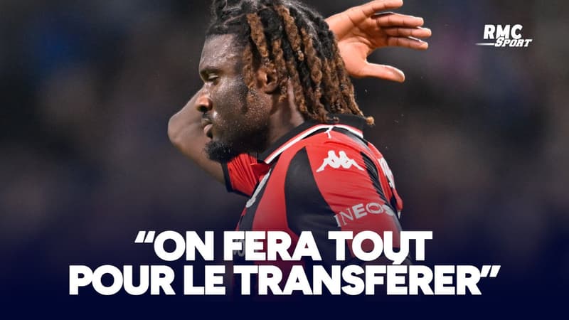 Terem Moffi OGC Nice stade Allianz Riviera