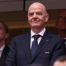 Gianni Infantino parlant du Mondial 2026