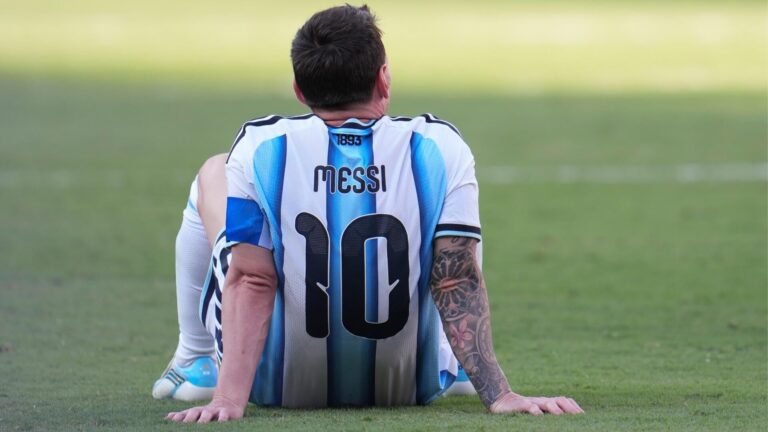 Lionel Messi célébrant un but en Coupe du Monde 2026