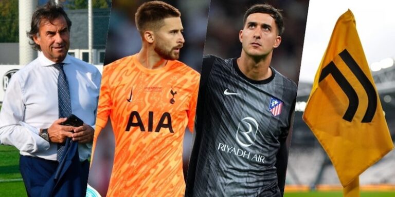 Guglielmo Vicario en tenue de la Juventus lors d'un entraînement