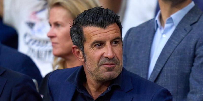 Luis Figo critique Gianni Infantino lors d'une conférence de presse