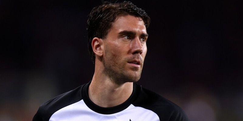 Dusan Vlahovic en match avec la Fiorentina à l'Artemio Franchi