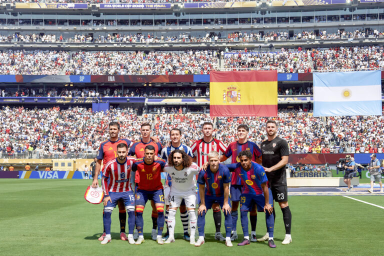 Jude Bellingham en action avec le Real Madrid lors d'un match de LaLiga