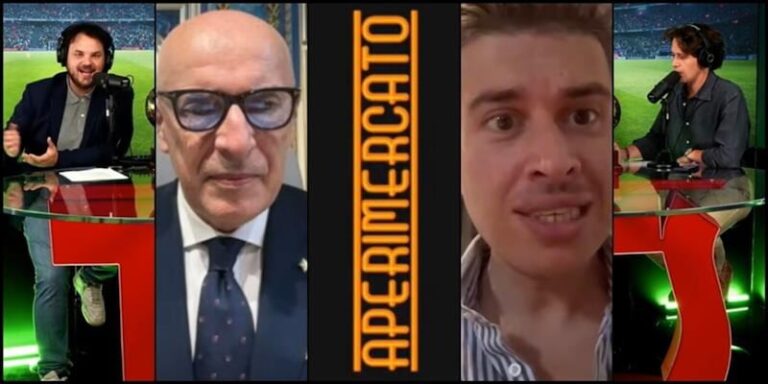 Khvicha Kvaratskhelia en discussion avec Carlo Ancelotti au Bernabéu