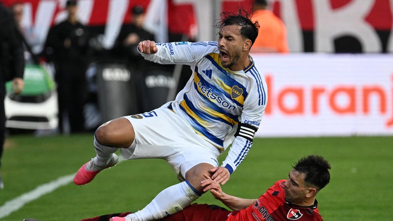 Leandro Paredes geste antisportif Boca Juniors Newell’s