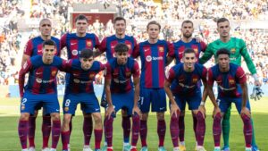 Camp Nou lors d'un match du FC Barcelone
