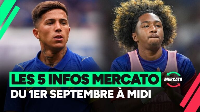 Fofana, Fernandez, Ndiaye… retrouvez les 5 infos mercato du 1er septembre à midi