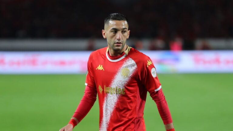 Mercato : Hakim Ziyech vers Botafogo, un nouveau défi au Brésil après le Wydad Casablanca