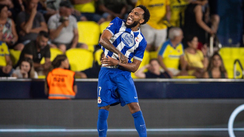 Pierre-Emerick Aubameyang : L&rsquo;Artisan Majeur du Début de Saison Remarquable du Deportivo La Corogne en Liga