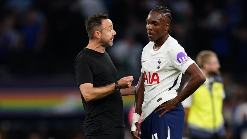 Roberto De Zerbi Face aux Difficultés de Tottenham : Analyse d&rsquo;un Début de Saison Sans Victoire ni But en Premier League