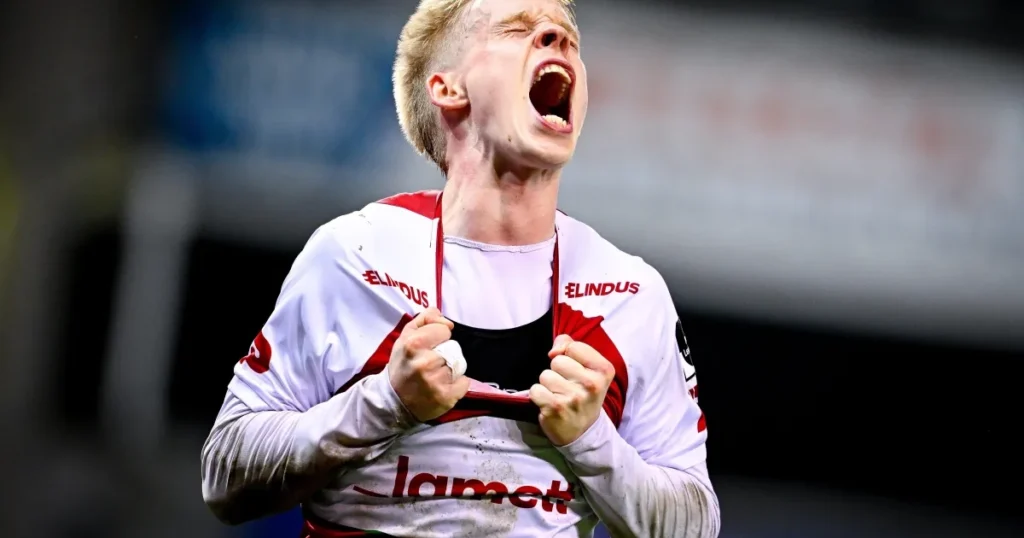 Transfert : Jeppe Erenbjerg quitte Zulte Waregem pour rejoindre le Racing Genk