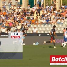 Joueurs du FC Porto en action lors d'un match de Liga Portugal