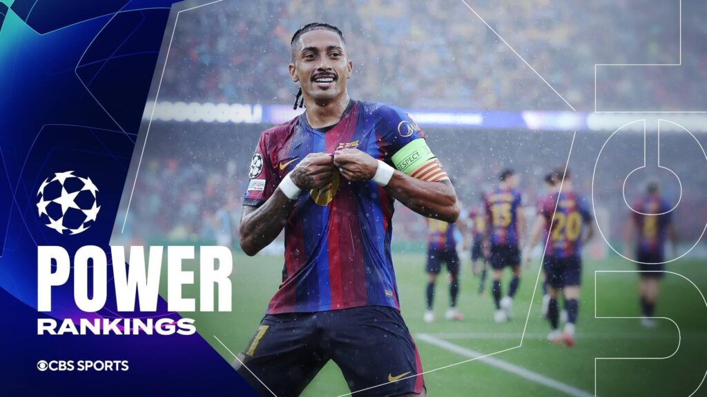 Champions League : Le PSG en Tête des Power Rankings, Barcelone en Ascensions, Como Crée la Surprise