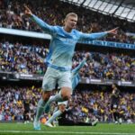 Manchester City rebondit après la défaite face au PSG : Haaland inscrit un doublé contre Ipswich Town